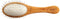Bass Brushes Small Oval Wire Pet Brush with Bamboo Handle