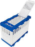 HERAON Foldable Bird Cage Carriers for Racing Pigeons Baby Parrots Outdoor Exercise