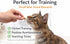 Generic 9 oz (Packaging Tuna Cat Treats Crunchy Soft Filled Bites - Training Treats for Indoor Cats Kittens - Low