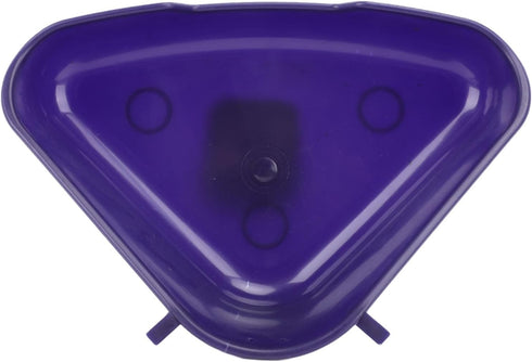 Triangle Corner Potty Sandbox, Plastic Wall Hanging Anti Splashing Small Animals Litter Box Bath Tub Container