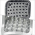 GATHINESS Automatic Rotating Dog Feeding Bowl with Anti-Choking Slow Feeder Function, Plastic Pet Food Dispenser