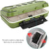 Portable Fishing Tackle Box, Waterproof Damping System Fishing Tackle Container for Outdoor Accessories
