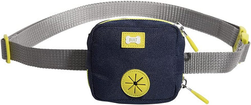 BUILT Pet Hip Pack, Navy and Yellow for Walking