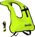 Inflatable Snorkel Vest, Adult Snorkeling Jackets for Free Diving, Safety Load Up to 220 lbs