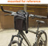 L-faster Electric Bicycle Lithium Bag - Portable Electric Scooter Head Bag for DIY Ebike, Front Head Package