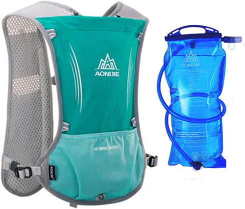 Lovtour Premium Hydration Vest Pack for Marathon, Cycling, Hiking with Soft Water Bottle