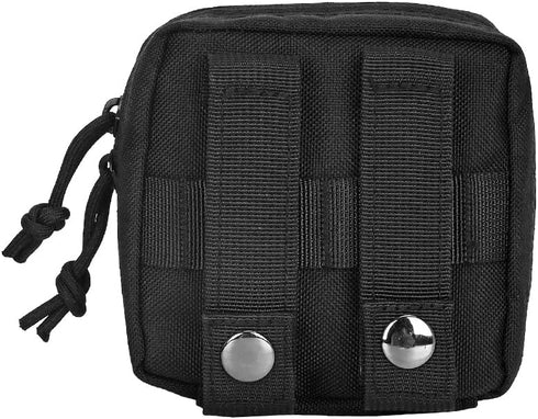 Tactical EDC Pouch Micro Molle Utility Pouch, Mini Knife, Compass, Flashlight Storage Bag for Outdoor