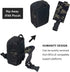 Removable Tactical Medical Pouch, Rip-Away MOLLE IFAK Pouch for Camping Hunting, 500D Nylon (Multi-camo Black)
