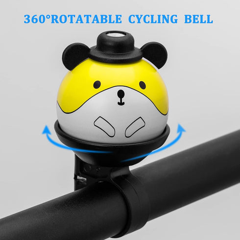 ROCKBROS Bike Bell for Kids, Cute Ring Ball Bicycle Accessories for Girls and Boys