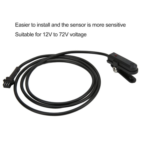 KT-D12R PAS Pedal Assist Sensor, ABS Electric Bikes Conversion Kit Parts, Electric Bike Accessories for E-Bike