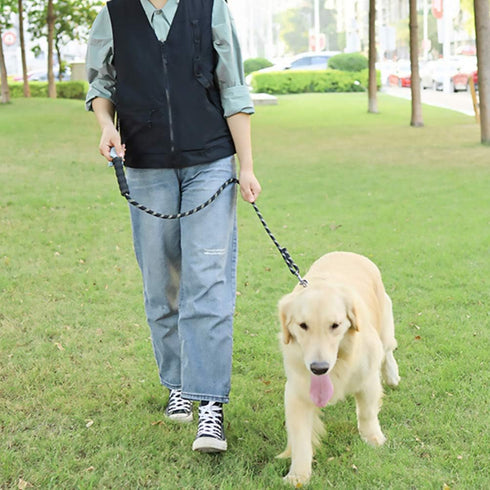 ULTECHNOVO Dog Trainer Vest, Multi Pocket Professional Pet Owner Jacket for Men/Women Dog Training Handlers