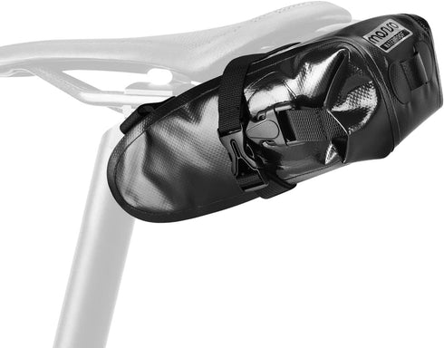 MOSISO Bike Saddle Bag, Waterproof Bike Seat Bag for Cycling Accessories, 2L Portable Under Seat Pouch