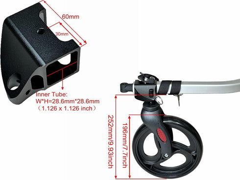 Bike Trailer Stroller Kit - Compatible with Burley Trailers