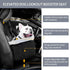 Dog Car Seats for Small Dogs, Upgrade Booster Seat with Metal Frame for Pets up to 20lbs