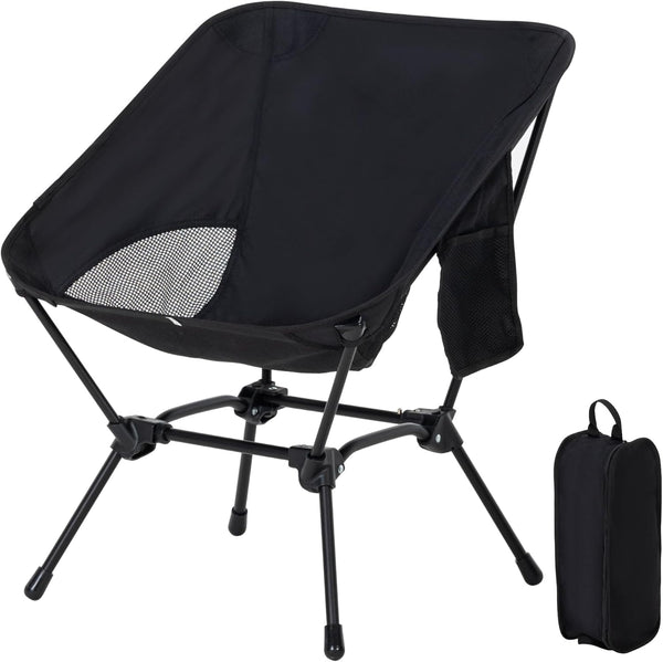 Camping Chair Portable Lightweight Camping Chairs for Adults Foldable 600D Oxford Ultralight