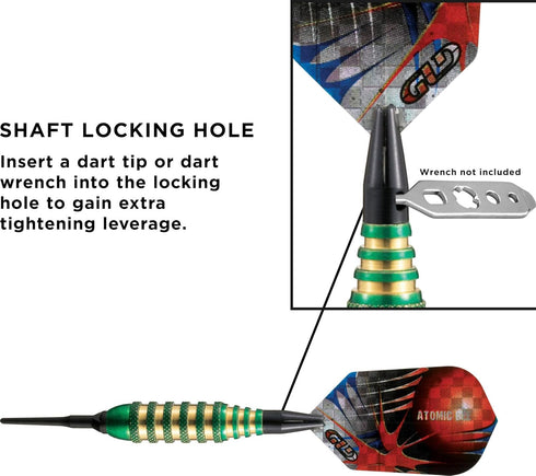 Viper Atomic Bee Soft Tip Darts, 16 Grams