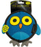 Hyper Pet Firehose Flyers Owl Durable Squeaky Dog Toy, Grey, 7.5 x 1.2 x 8.2 inches