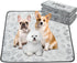 Qeils Reusable Puppy Pads, 2 Pack Washable Pee Pads for Dogs, Waterproof