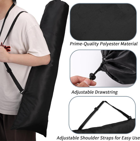 Lyreh 2pcs Hammock Camping Chair Replacement Bags, Polyester Durable Outdoor Folding Chair Carry Bags with Shoulder