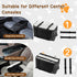 15 lbs) Center Console Dog Car Seat for Small Dogs Cats (Up to - Washable, Foldable Pet Booster Seat with Safety Hooks