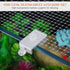 Aquarium Anti-Jump Net, Escape-Proof Fish Screen Replacement for Tank Covering