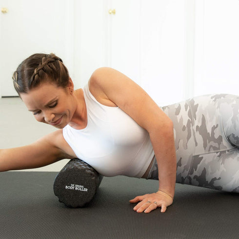 High Density Foam Roller Massager - Deep Tissue Massage for Back and Leg Muscles, Myofascial Release