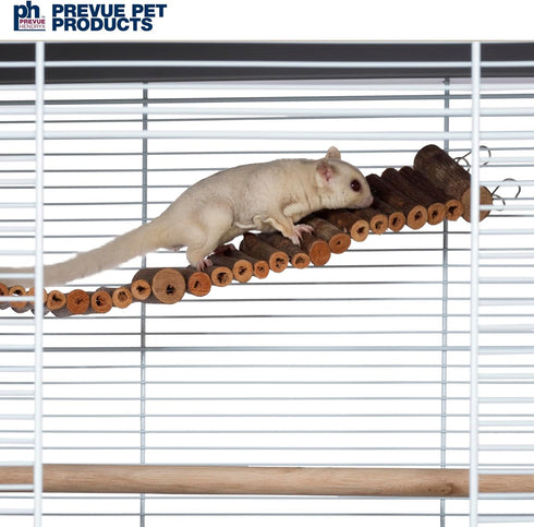 Prevue Pet Toy NAT Wonder Walk Bird Ladder, Large (62809), Brown