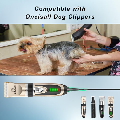 Replacement Charger - Compatible with oneisall Low Noise Dog Clippers, Charger Cord for SUPRENT Clippers