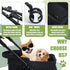 NChanmar 3-in-1 Dog Stroller Cat Stroller Pet stoller Folding Dog Stroller for Small Medium Dogs Cats with Detachable
