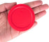 Super Z Outlet Red Replacement 2.5" Air Hockey Pucks for Game Tables, Pack of 4