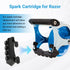 360 1.0 2.0 1-2 Pack EOPOAYI Spark Cartridge Compatible with Razor Flash Rider Trike, Spark Pad Replacement for eSpark