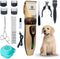 Dog Clippers Grooming Kit, Rechargeable Low Noise Shaver Supplies for Small and Large Dogs and Cats