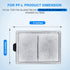 HiTauing 12 Packs PF-L Carbon Cartridge for Top Fin Silenstream PF20, PF30, PF40, PF75 Power Filters