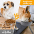 Dog Crate Bowls, 2 Pack Stainless Steel Hanging Water Food Bowls with Clamp, Anti-Spill for Small Medium Large Dogs