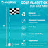 KINGTOP Golf Flagstick 6ft, Portable Five-Section Design for Backyard Practice Putting Green, Gift Idea