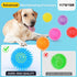 VITEVER 8 Colors 2.5” Squeaky Dog Toy Balls, Puppy Chew Toys for Teething, Durable Balls for Teeth Cleaning - Safe, BPA