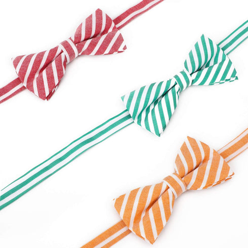 Segarty Bow Ties for Dogs, 30 Pcs Adjustable Dog Collar with Bow for Small Medium Large Pets, Christmas