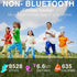 Non-Bluetooth Led Fitness Tracker Watch,Digital Pedometer Watch,with Step Counting/ Distance/ Calories/Stopwatch/Alarm Clock, Great Gift for Kids Teens Girls Boys Xmas