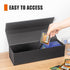 Trading Card Storage Box, Holds 900+ Sport Cards or 200 Top Loaders, Fits Football, Basketball, Hockey, Gaming Cards