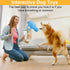 Mity rain Funny Tumbler with Handle Cup Dog Toys, Cute Interactive Squeaky Toys for Small and Large Dogs