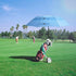 G4Free 62inch Portable Golf Umbrella, Automatic Open Large Oversize Vented Double Canopy Windproof Waterproof (Sky Blue)