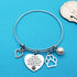 Xiahuyu Pet Memorial Bracelet - If Love Could Have Saved You, Loss of Pet Sympathy Gift