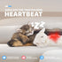 ALL FOR PAWS Heartbeat Dog Toy with Warm Bag for Puppy Anxiety Relief & Sleep Aid, Heartbeat Stuffed Animal Dog Toy