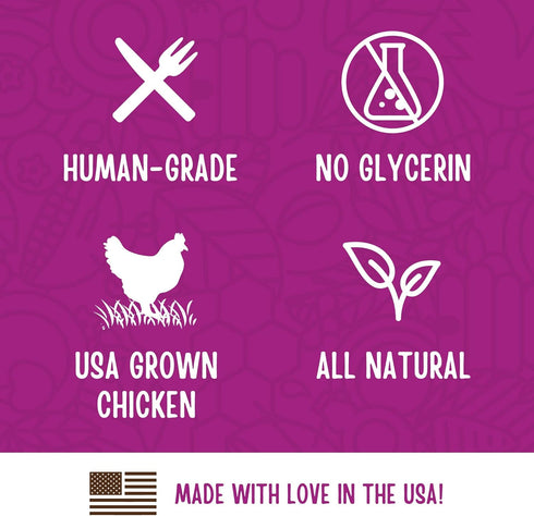 Full Moon Chicken Nuggets, Healthy All Natural Dog Treats, Human Grade, 12 oz