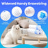 60 Pack 3MIL 31"x18" 6 Large litter box liners - Extra Thick Leakproof Litter Box Liners, Heavy Duty Drawstring Cat