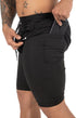 2-in-1 Kewlioo Men's Sauna Shorts - Heat Trapping Double Layer - Sauna Suit Bottom - Compression Training Gym Athletic