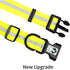 NIMBLE Dog Collar, Waterproof Anti-Odor Durable Adjustable PVC & Polyester with Reflective Cloth Stripe (Medium,