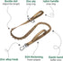EXCELLENT ELITE SPANKER Tactical Bungee Dog Leash - Military Adjustable with 2 Control Handles (Coyote Brown)