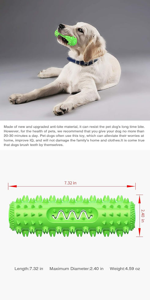 FXGJDeng Dog Chew Toys for Aggressive Chewers, Dog Toothbrush Care Cleaning Stick, Puppy Toothing Chew Toy for Small