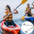 PATIKIL 8.5x6mm Kayak Paddle Snaps, 10 Pack Tent Pole Clips Steel V Shaped Double Pins for Camping